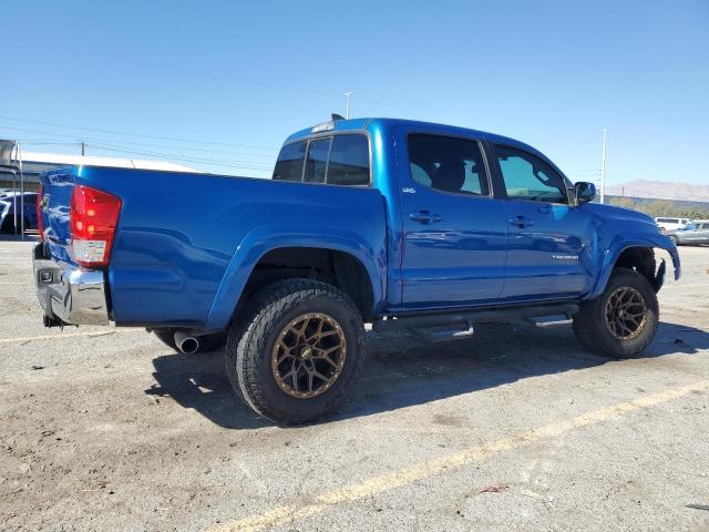 3TMAZ5CN9HM051648 - 2017 TOYOTA TACOMA DOUBLE CAB BLUE photo 3