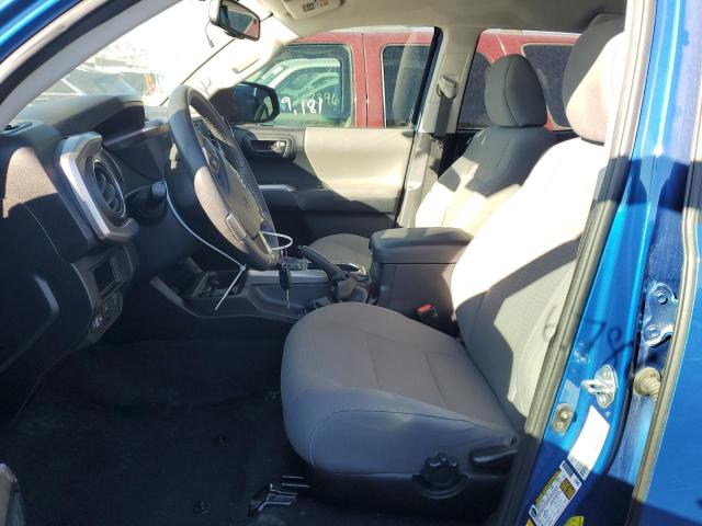 3TMAZ5CN9HM051648 - 2017 TOYOTA TACOMA DOUBLE CAB BLUE photo 7