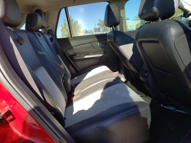 2FMDK4JC8DBC59525 - 2013 FORD EDGE SEL Czerwony zdjęcie 11