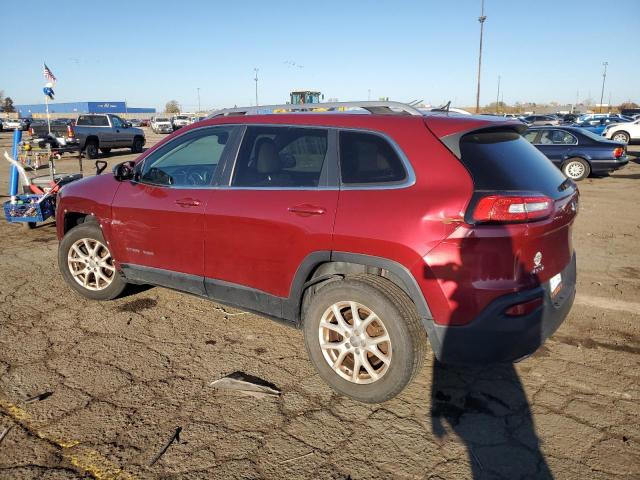 1C4PJMCS5FW521656 - 2015 JEEP CHEROKEE LATITUDE RED photo 2