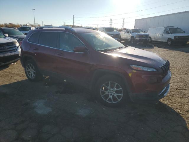 1C4PJMCS5FW521656 - 2015 JEEP CHEROKEE LATITUDE RED photo 4