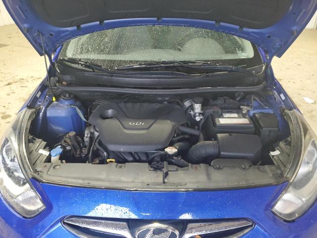 KMHCU4AE3DU277609 - 2013 HYUNDAI ACCENT GLS Көк фото 11