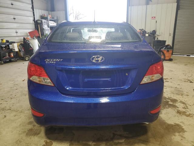 KMHCU4AE3DU277609 - 2013 HYUNDAI ACCENT GLS Көк фото 6