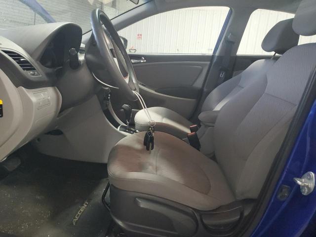 KMHCU4AE3DU277609 - 2013 HYUNDAI ACCENT GLS Көк фото 7