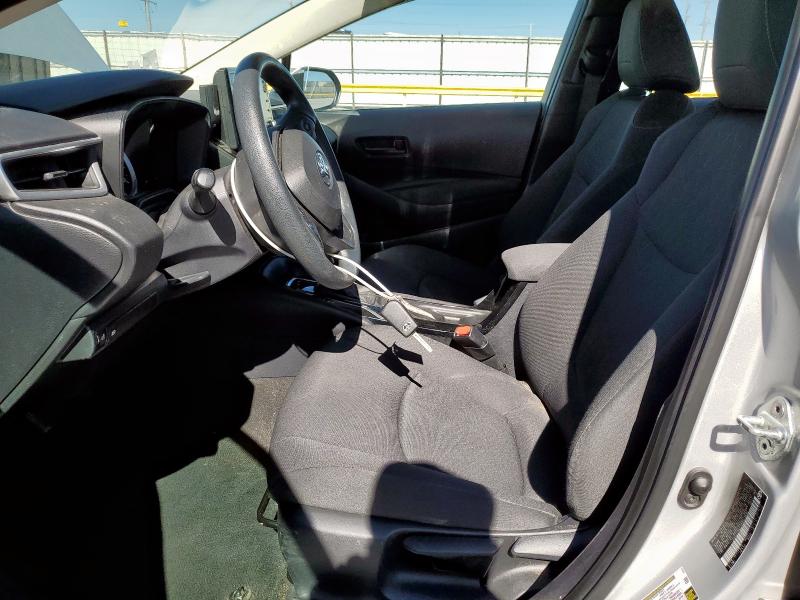 5YFEPMAE1NP378697 - 2022 TOYOTA COROLLA LE SILVER photo 7