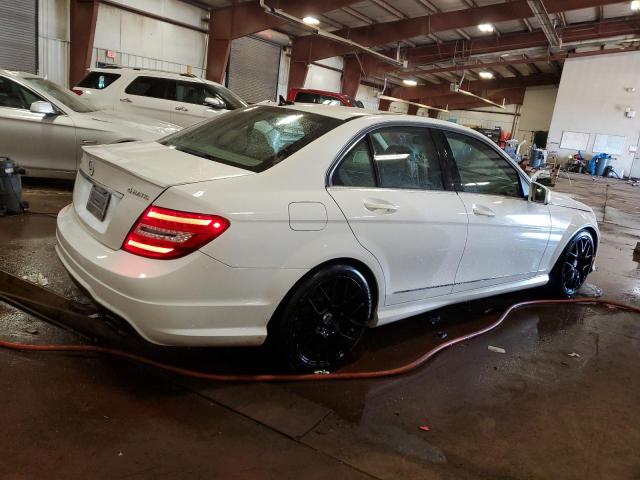 WDDGF8AB2EG243132 - 2014 MERCEDES-BENZ C 300 4MATIC WHITE photo 3