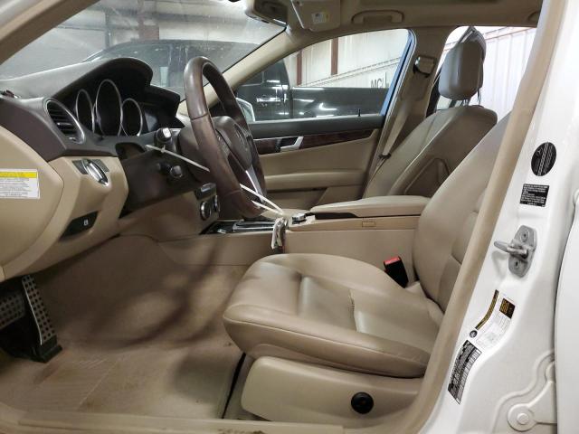 WDDGF8AB2EG243132 - 2014 MERCEDES-BENZ C 300 4MATIC WHITE photo 7