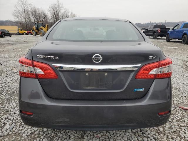 3N1AB7AP4EL671879 - 2014 NISSAN SENTRA S CHARCOAL photo 6