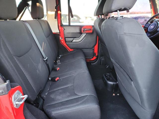 1C4BJWDG6FL509548 - 2015 JEEP WRANGLER U SPORT RED photo 10