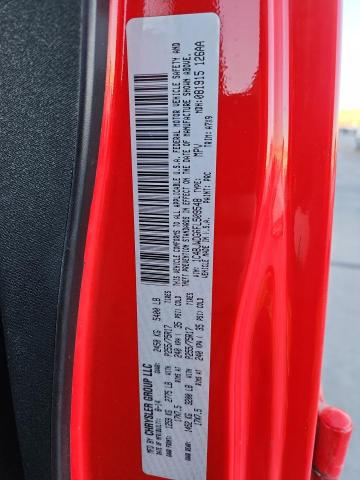 1C4BJWDG6FL509548 - 2015 JEEP WRANGLER U SPORT RED photo 12