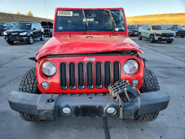 1C4BJWDG6FL509548 - 2015 JEEP WRANGLER U SPORT RED photo 5