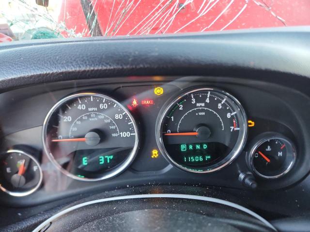 1C4BJWDG6FL509548 - 2015 JEEP WRANGLER U SPORT RED photo 9