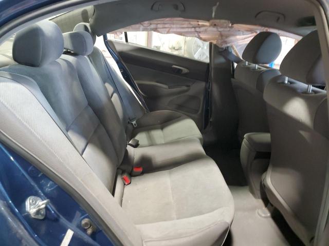 19XFA16589E009677 - 2009 HONDA CIVIC LX BLUE photo 10