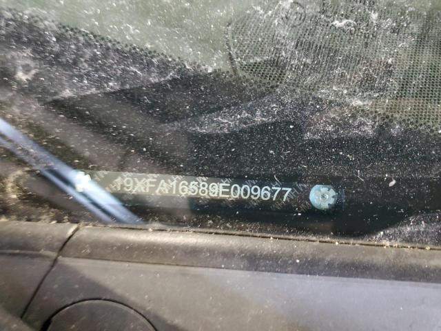 19XFA16589E009677 - 2009 HONDA CIVIC LX BLUE photo 12
