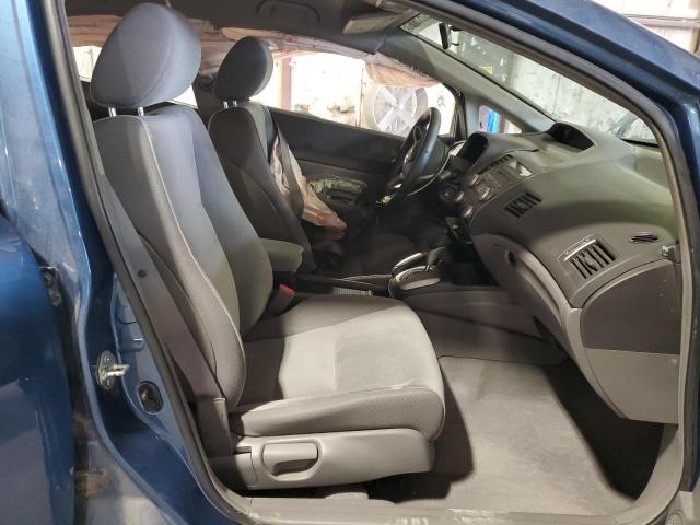 19XFA16589E009677 - 2009 HONDA CIVIC LX BLUE photo 7