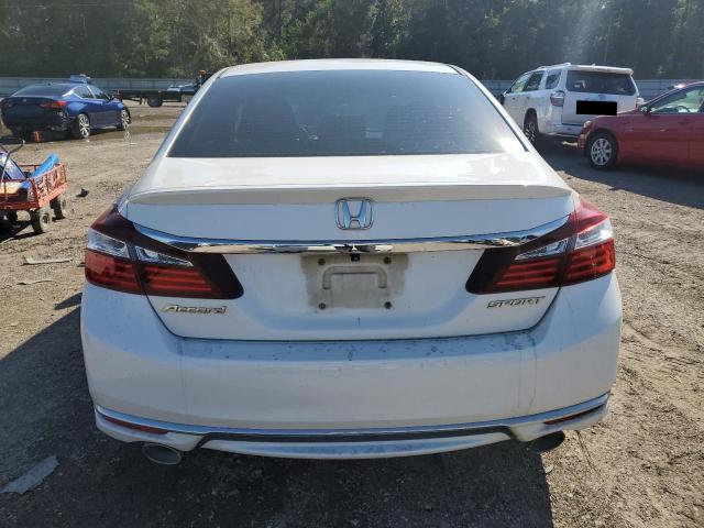 1HGCR2F57GA217343 - 2016 HONDA ACCORD SPORT თეთრი ფოტო 6