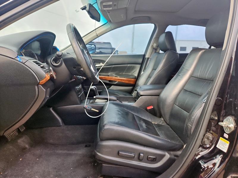 1HGCP2F86BA031463 - 2011 HONDA ACCORD EXL შავი ფოტო 7