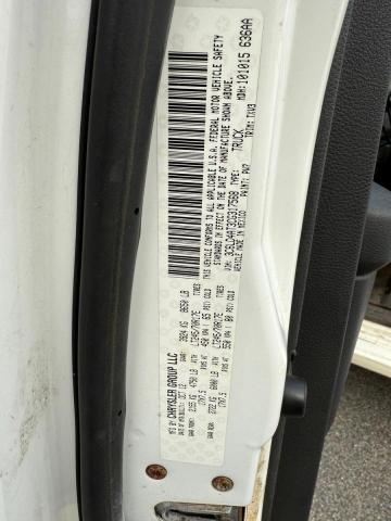 3C6LD4AT3CG317568 - 2012 DODGE RAM 2500 ST WHITE photo 10