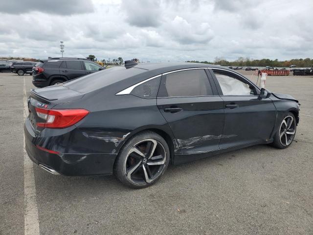 1HGCV1F33KA126261 - 2019 HONDA ACCORD SPORT Czarny zdjęcie 3