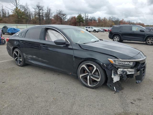1HGCV1F33KA126261 - 2019 HONDA ACCORD SPORT Czarny zdjęcie 4