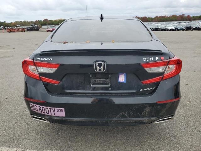 1HGCV1F33KA126261 - 2019 HONDA ACCORD SPORT Czarny zdjęcie 6