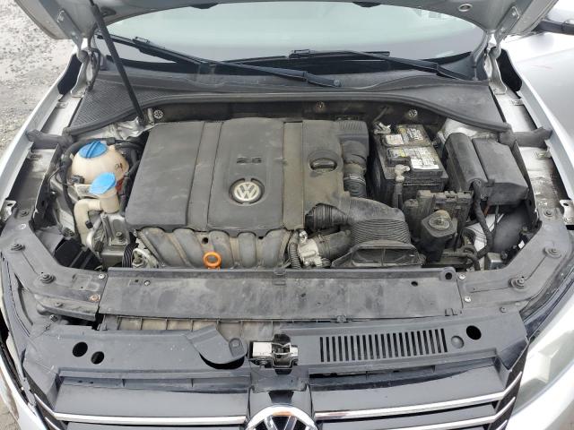 1VWBP7A37DC106713 - 2013 VOLKSWAGEN PASSAT SE SILVER photo 11