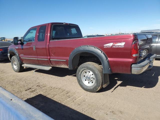 1FTNX21F6XED44400 - 1999 FORD F250 SUPER DUTY MAROON photo 2
