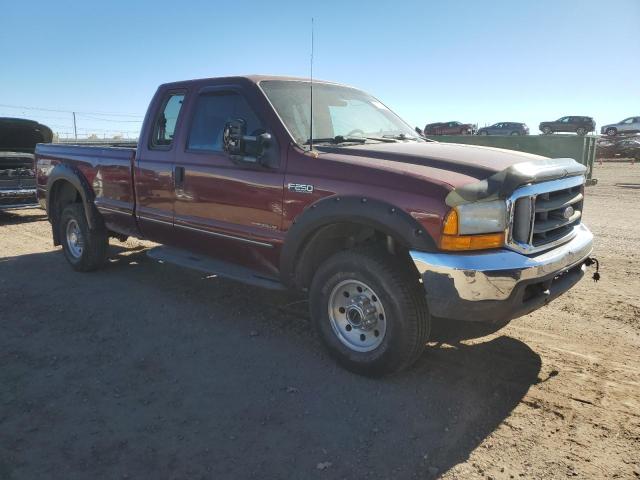 1FTNX21F6XED44400 - 1999 FORD F250 SUPER DUTY MAROON photo 4