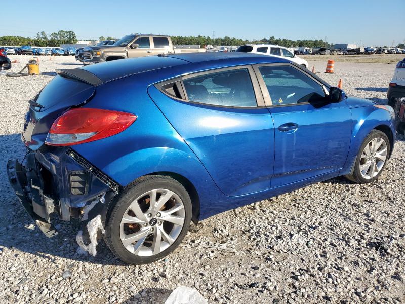 KMHTC6AD5GU301130 - 2016 HYUNDAI VELOSTER BLUE photo 3