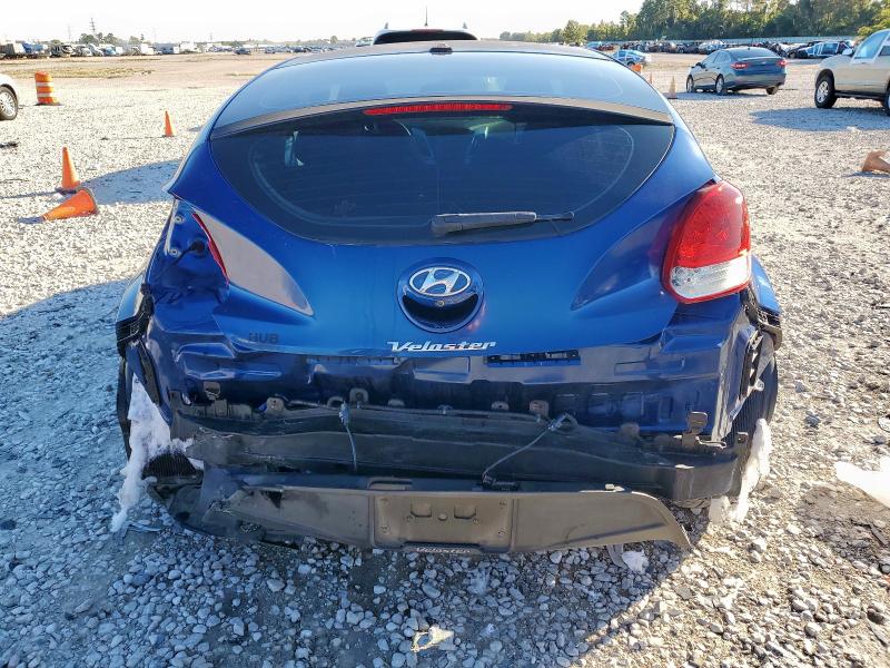 KMHTC6AD5GU301130 - 2016 HYUNDAI VELOSTER BLUE photo 6