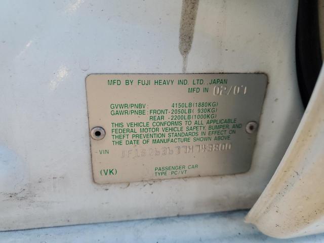 JF1SG63677H743800 - 2007 SUBARU FORESTER 2.5X Ақ фото 13