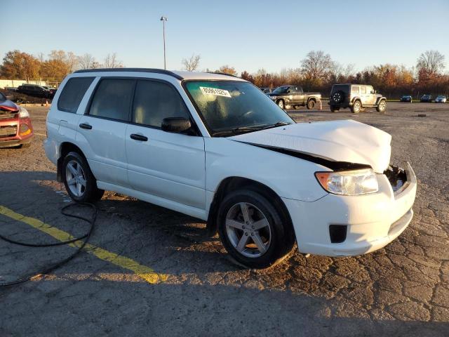 JF1SG63677H743800 - 2007 SUBARU FORESTER 2.5X Ақ фото 4