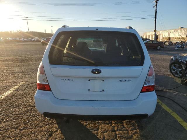 JF1SG63677H743800 - 2007 SUBARU FORESTER 2.5X Ақ фото 6