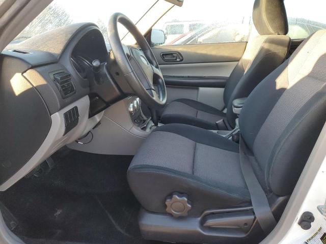 JF1SG63677H743800 - 2007 SUBARU FORESTER 2.5X Ақ фото 7