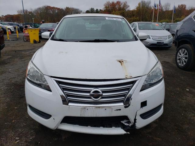 3N1AB7AP6FY248189 - 2015 NISSAN SENTRA S WHITE photo 5