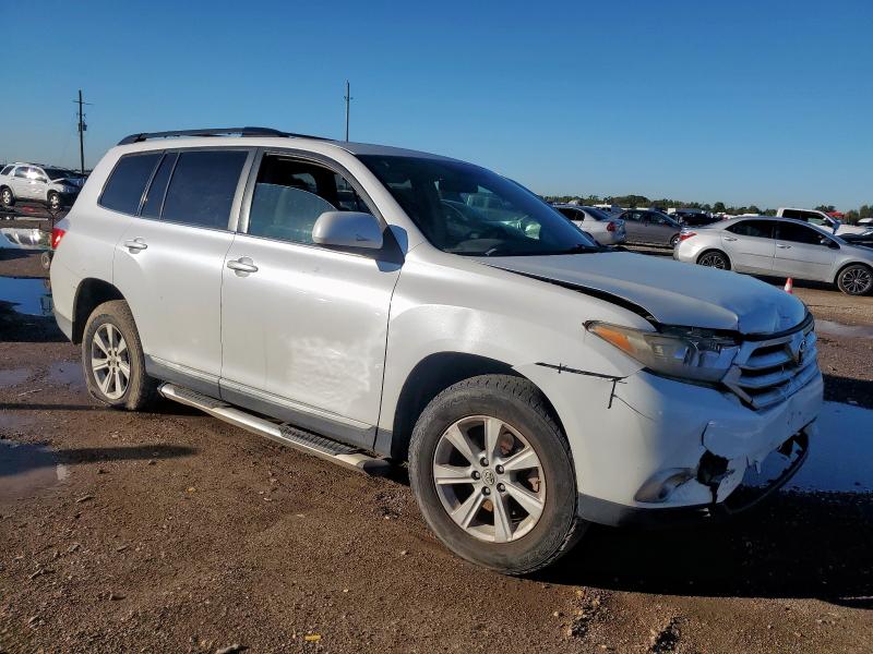 5TDZK3EH7CS062322 - 2012 TOYOTA HIGHLANDER BASE Blanco foto 4