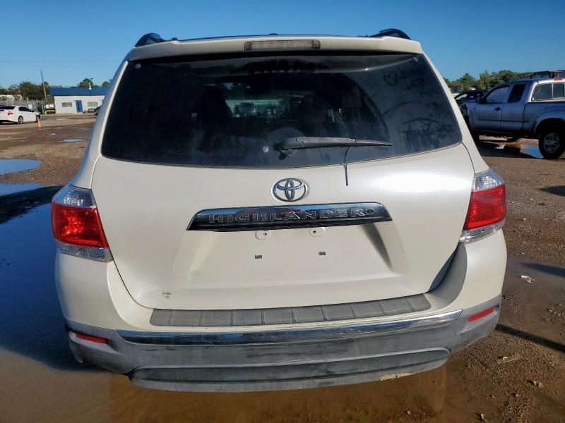 5TDZK3EH7CS062322 - 2012 TOYOTA HIGHLANDER BASE Blanco foto 6
