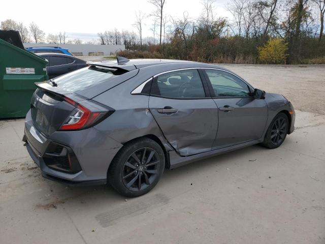 SHHFK7H65MU229074 - 2021 HONDA CIVIC EX Szary zdjęcie 3