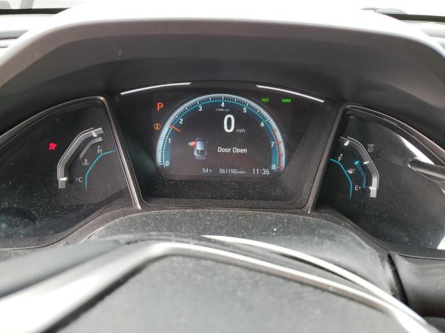 SHHFK7H65MU229074 - 2021 HONDA CIVIC EX Szary zdjęcie 9