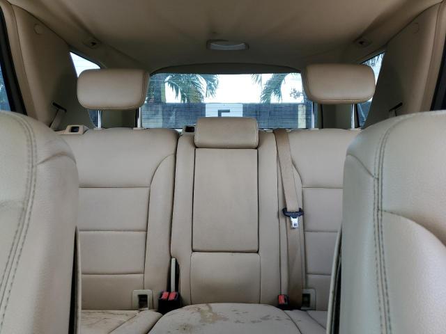 4JGBB8GB6AA580323 - 2010 MERCEDES-BENZ ML 350 4MATIC WHITE photo 10