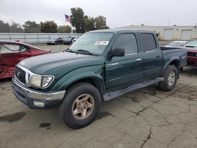 5TEGN92N61Z827824 - 2001 TOYOTA TACOMA DOUBLE CAB PRERUNNER GREEN photo 1