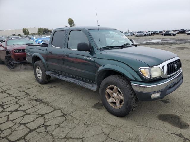 5TEGN92N61Z827824 - 2001 TOYOTA TACOMA DOUBLE CAB PRERUNNER GREEN photo 4