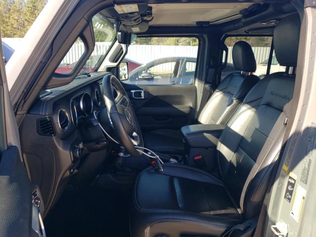 1C4JJXP68MW800049 - 2021 JEEP WRANGLER U SAHARA 4XE GRAY photo 7