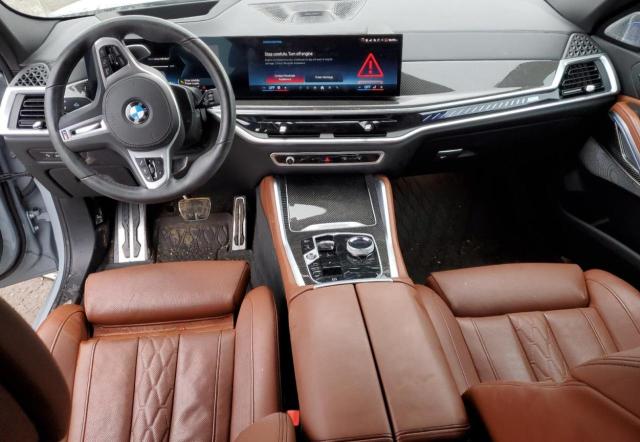 5UX43EX08R9S67874 - 2024 BMW X6 M60I ნაცრისფერი ფოტო 8