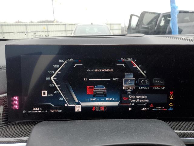 5UX43EX08R9S67874 - 2024 BMW X6 M60I ნაცრისფერი ფოტო 9