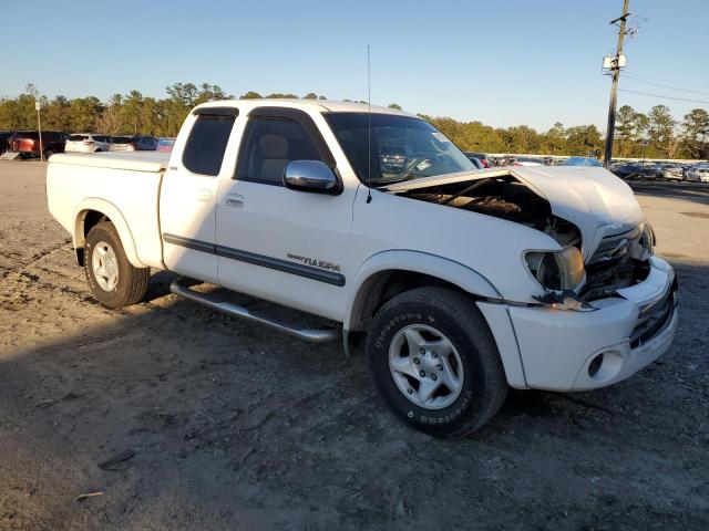 5TBRN34154S443902 - 2004 TOYOTA TUNDRA ACCESS CAB SR5 WHITE photo 4
