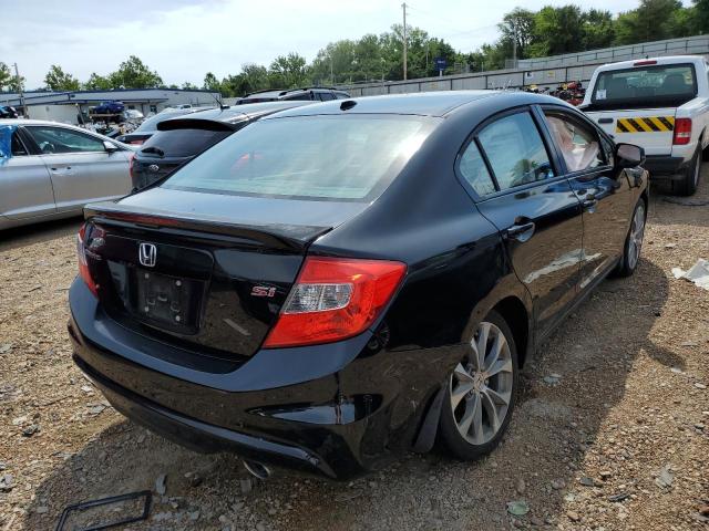 2HGFB6E59CH704047 - 2012 HONDA CIVIC SI BLACK photo 3