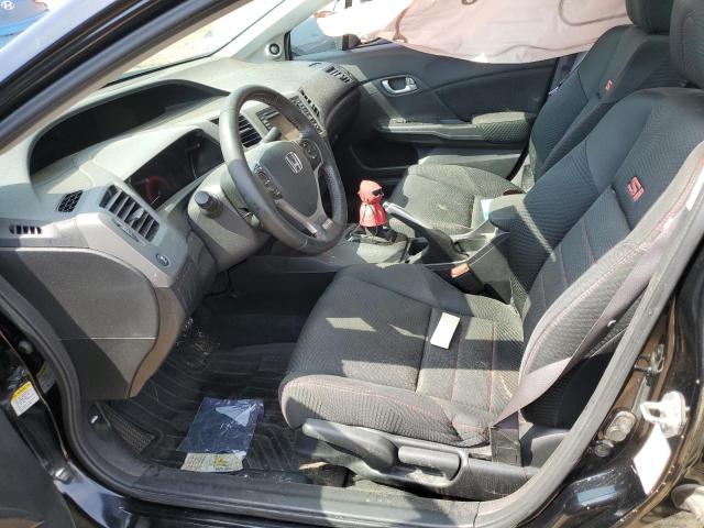 2HGFB6E59CH704047 - 2012 HONDA CIVIC SI BLACK photo 7