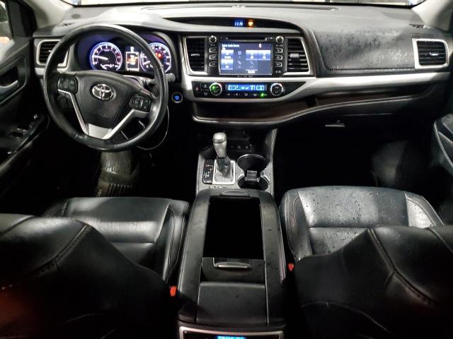 5TDJKRFH3GS307542 - 2016 TOYOTA HIGHLANDER XLE BLUE photo 8