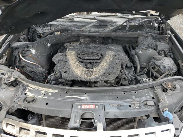 4JGBB8GB3BA703125 - 2011 MERCEDES-BENZ ML 350 4MATIC BLACK photo 11
